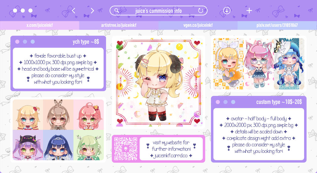 chibi type commission